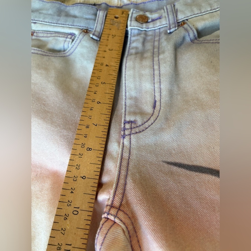 BDG Urban Outfitters cowboy sunset jeans size 25 birds ombré - Picture 14 of 16